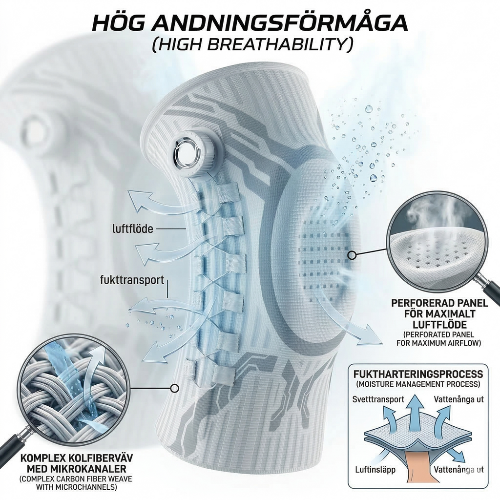 KnäFix - Knäskydd med justerbart spänne