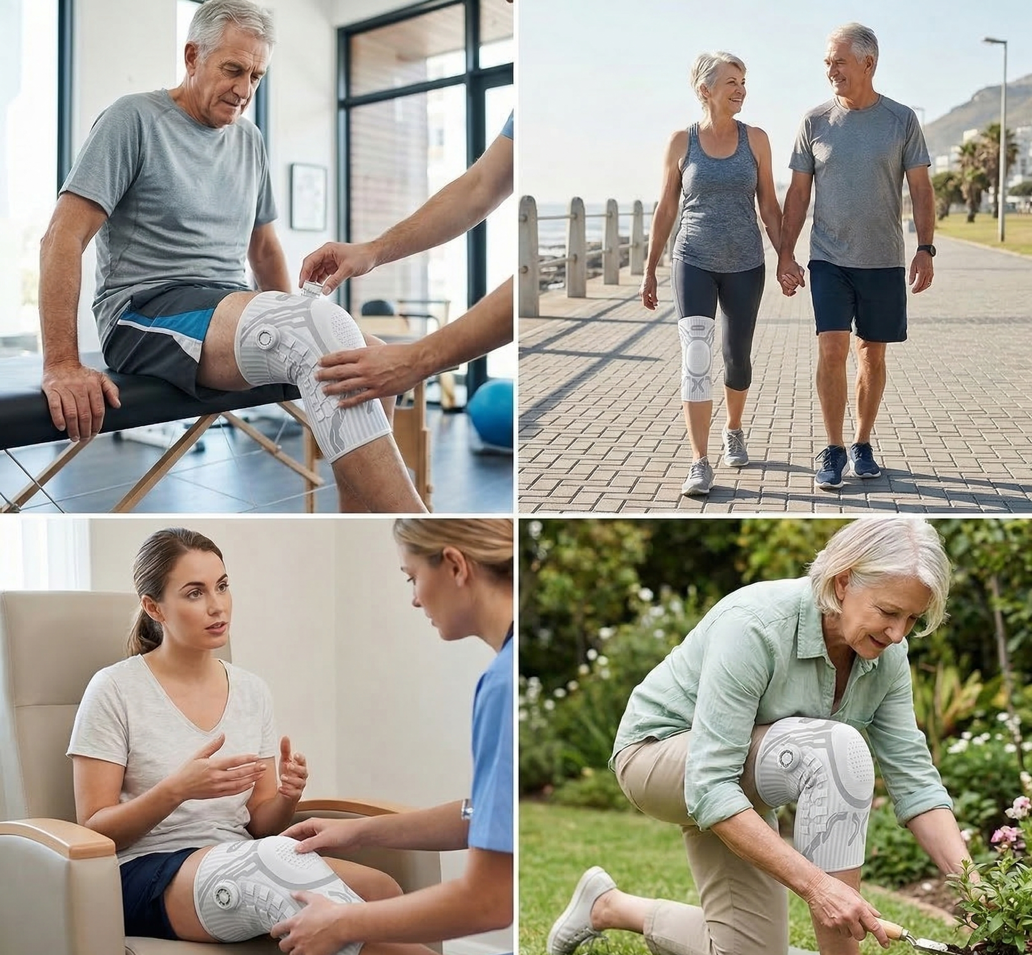 KnäFix - Knäskydd med justerbart spänne